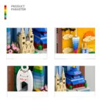 WG4922 Minibricks GuangZhou PostCard 596PCS - Image 2