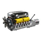 MK10202 WITH MOTOR V12 ENGINE 1260PCS
