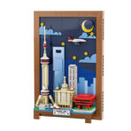 WG4921 Minibricks Shanghai PostCard 509PCS