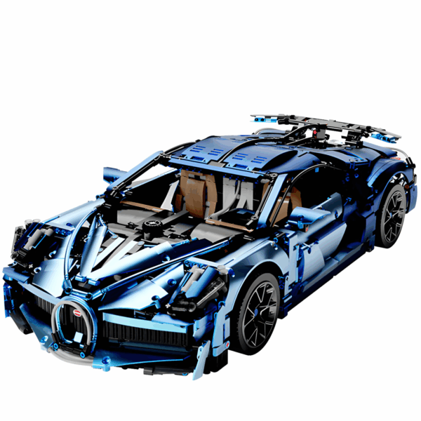 T5004 1:8 The Sport Car In Chrome 3728PCS