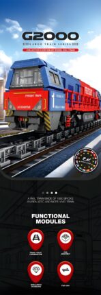 R66021 G2000 European Freight Train 1980PCS - Image 5