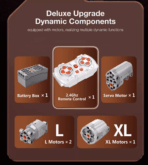 R11009 1:8 The Motorized Maserati From Italy 5480PCS - Image 6