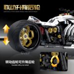 GL60522 1:5 The Speedy Motorbike 2000PCS - Image 5