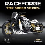 GL60522 1:5 The Speedy Motorbike 2000PCS - Image 2