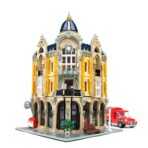 MK16010 The Conrer Post Office With LED 4030PCS