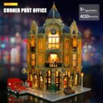 MK16010 The Conrer Post Office With LED 4030PCS - Image 2