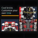 MK10187 The Motorized Mechanical Clock 1601PCS - Image 3