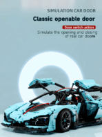 T5011 1:8 The HongQi S9 3502PCS - Image 4