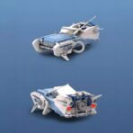 PB8803  1:32 The Back To Future:Silver Wing Cyclone 589PCS - Image 3