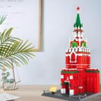 WANGE 5219  The Spasskaya Tower Of Moscow KREMLIN  1048PCS - Image 2
