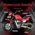 SG60528 1:8  The Rocket Motorcycle From UK 578PCS - Image 4