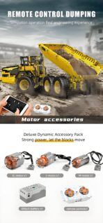 MK17010 The RC Engineering Series Dump Truck  1888PCS - Image 8