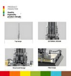 WANGE 4222 The Burj Khalifa Tower  580PCS - Image 4