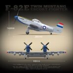 QG100281 The F-82E Twin Mustang Escort Fighter  1107PCS - Image 3