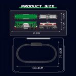 Mould King MK12026 The HXN 3 Diesel Locomotive  1090PCS - Image 5