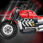 SG60528 1:8  The Rocket Motorcycle From UK 578PCS - Image 5