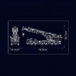 MK17065 The Grove GMK Crane  4566PCS - Image 6