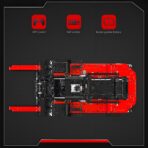 MK17045 The Heavy Duty Forklift   4579PCS - Image 3