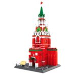 WANGE 5219  The Spasskaya Tower Of Moscow KREMLIN  1048PCS