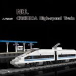 Mould King MK12021 The World Railway CRH380A High-speed Train 1211PCS - Image 2