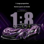 GULY 10617 1:8  The McLaren P1 Hypercar  3568PCS - Image 2