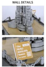 WANGE 4222 The Burj Khalifa Tower  580PCS - Image 5