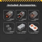 MK17073 The LTM 1110 Crane With RC In Yellow 3218PCS - Image 6