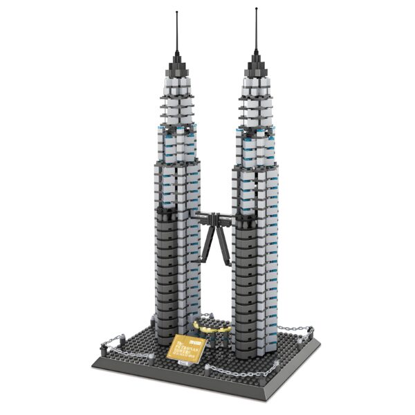 WANGE 5213  The Kuala Lumpur Petronas Towers  1160PCS