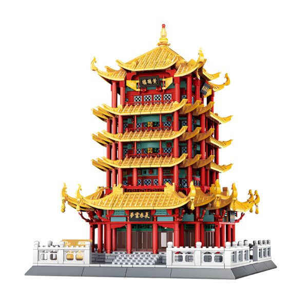 WANGE 6214  The Yellow Crane Tower  2912PCS