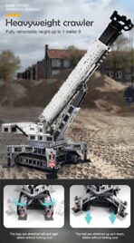 MK17002 The Crawler Crane 11200  4000PCS - Image 4