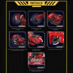 MK17071 The Liebherr R 9800 Excavator With RC 4767PCS - Image 4