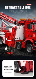 Mould King MK17027 The Fire Rescue Vehicle   4883PCS - Image 4