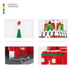 WANGE 5219  The Spasskaya Tower Of Moscow KREMLIN  1048PCS - Image 3