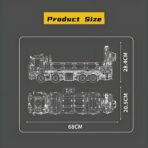 MK17050 The Actros Self-Loading Crane  4012PCS - Image 7