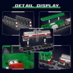 Mould King MK12026 The HXN 3 Diesel Locomotive  1090PCS - Image 4
