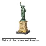 WANGE 5227  The Statue of Liberty  1577PCS - Image 4