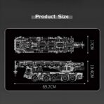 MK17073 The LTM 1110 Crane With RC In Yellow 3218PCS - Image 7