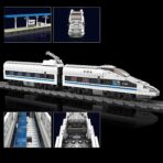 Mould King MK12021 The World Railway CRH380A High-speed Train 1211PCS - Image 3