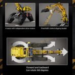 Mould King MK17018 The All Terrain Excavator  2237PCS - Image 5