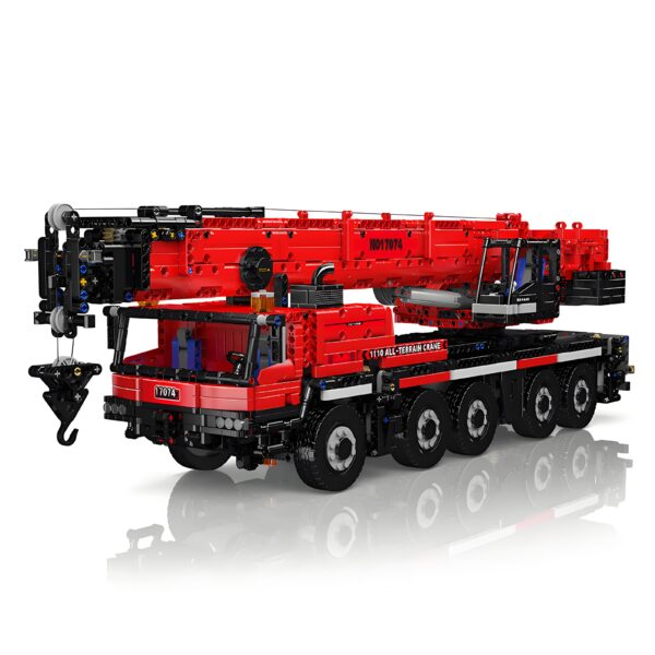 MK17075 The LTM 1110 Crane With RC In Red 3218PCS
