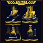 MK17059 The Mobile tower   1731PCS - Image 4