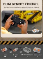 Mould King MK17023 The Pneumatic Bulldozer  3963PCS - Image 6