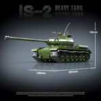 QG100249 The WWII IS-2 Heavy Tank Model 1944   1703PCS - Image 5