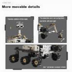 TUOMU T1009 The Space Exploration:Mars Rover  1007PCS - Image 4
