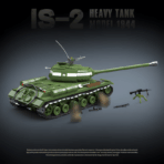 QG100249 The WWII IS-2 Heavy Tank Model 1944   1703PCS - Image 6