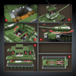 QG100249 The WWII IS-2 Heavy Tank Model 1944   1703PCS - Image 7