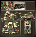 QG100244 The WWII Tiger I Panzerkampfwagen VI Tiger I Ausfuehrueng E Sd.Kfz.181 Fruehe Produktion 2276PCS - Image 5