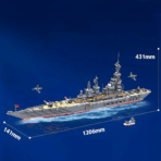QG100041 The Heavy WARSHIP BATTLEFIELD  3151PCS - Image 6