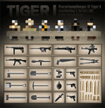 QG100244 The WWII Tiger I Panzerkampfwagen VI Tiger I Ausfuehrueng E Sd.Kfz.181 Fruehe Produktion 2276PCS - Image 6