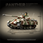 QG100252 The Panzerkampfwagen V Panther Ausf.G  2136PCS - Image 8